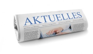 Zeitung mit Aktuellem